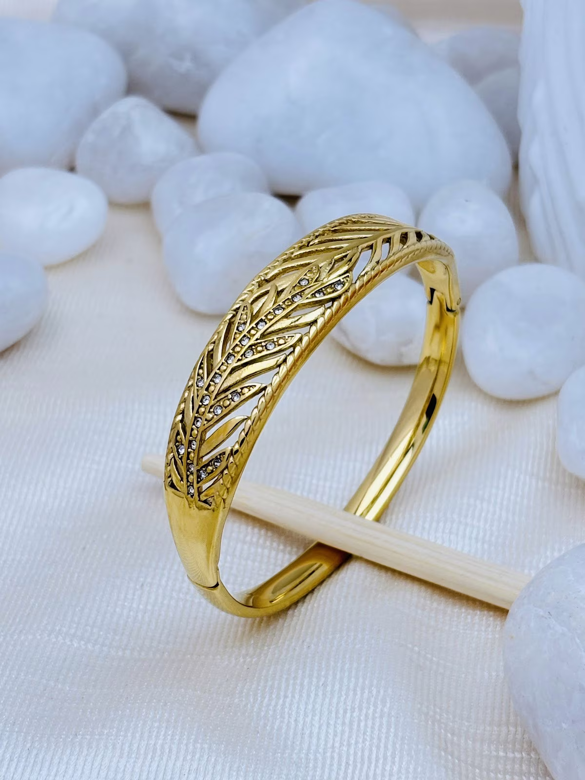 Feather Leaf Kada