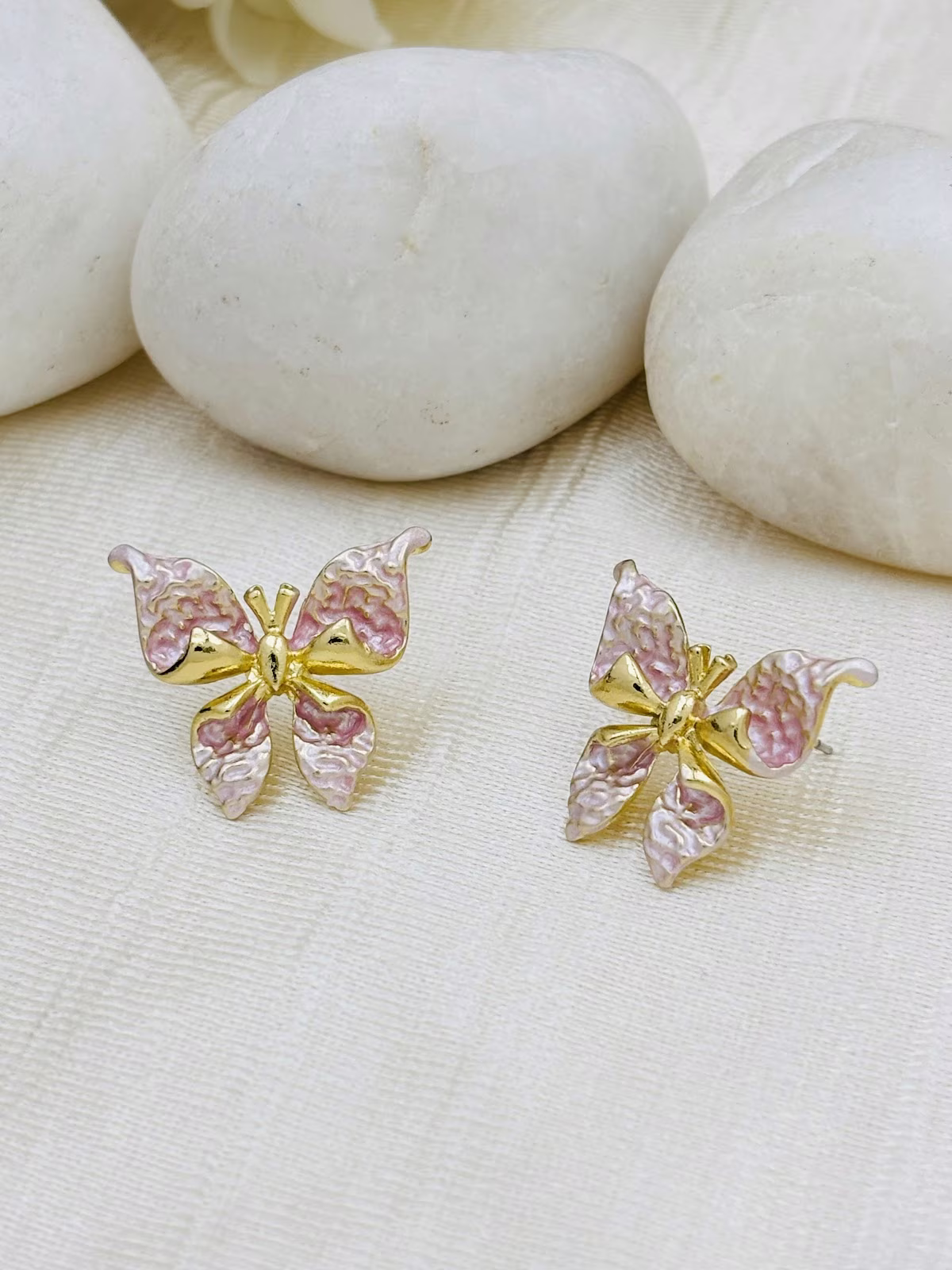 Butterfly Enamel Studs