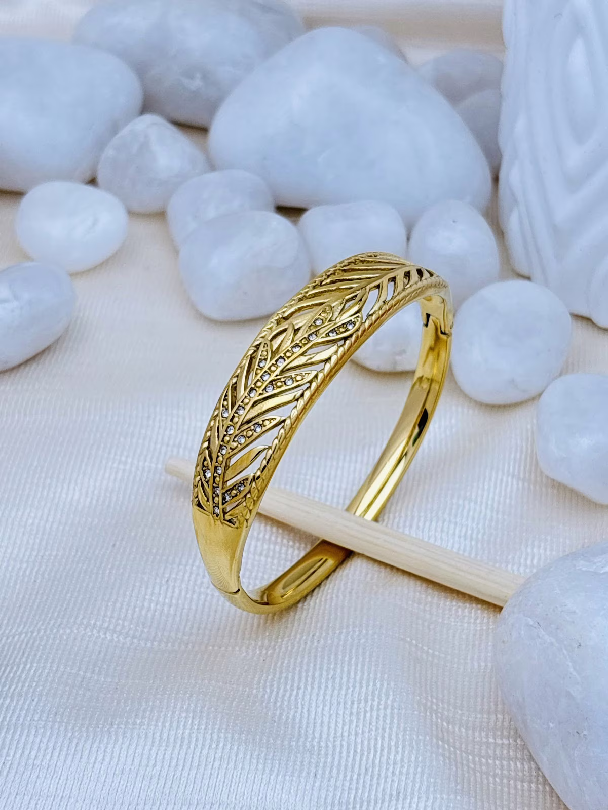 Feather Leaf Kada
