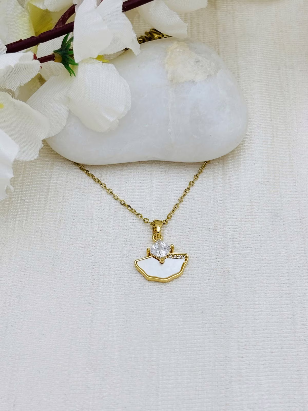 Ivory Crown Pendant