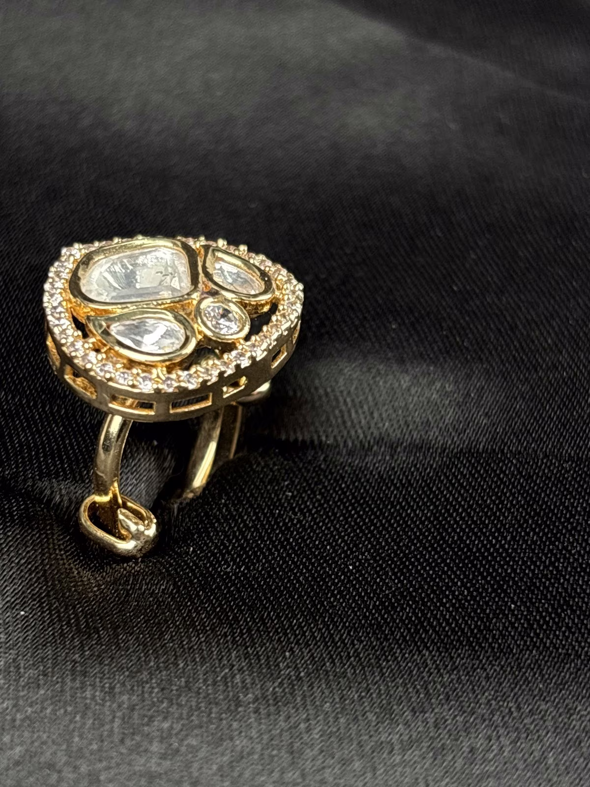Regal Teardrop Ring