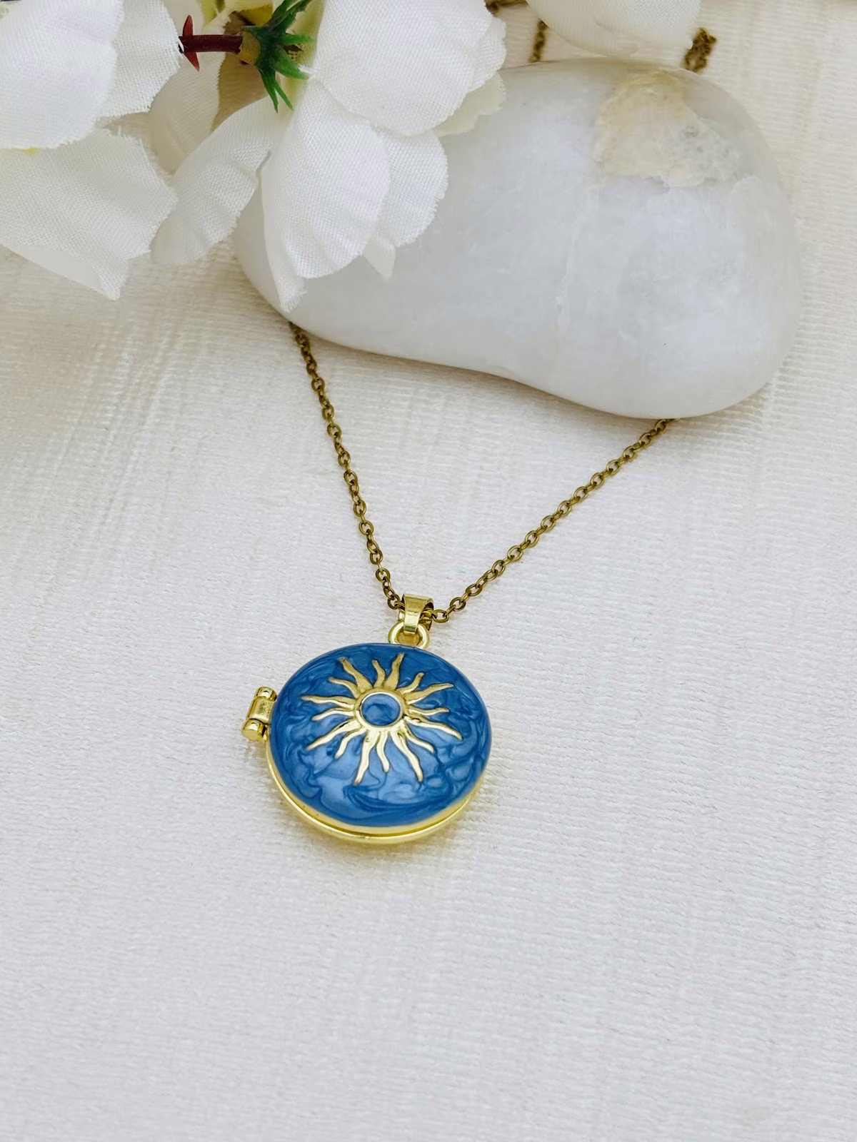Celestial Sun Locket
