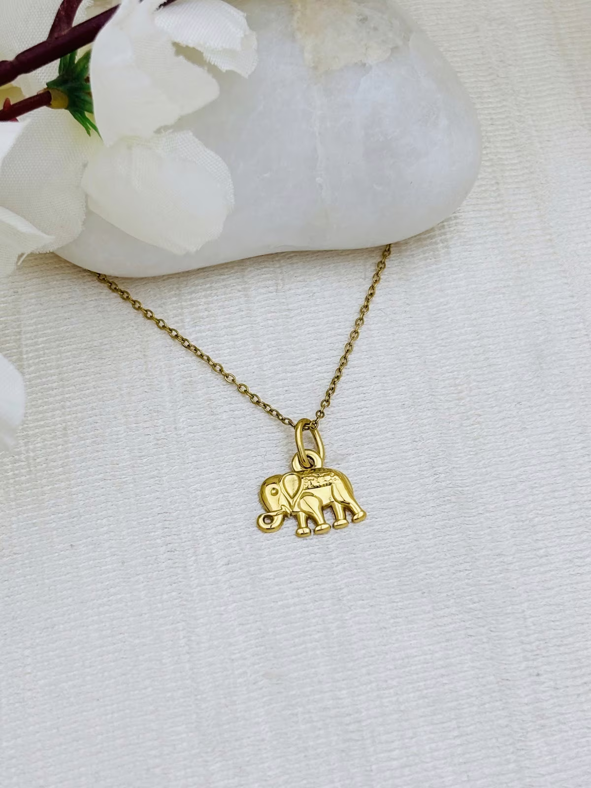 Elephant Charm Pendant