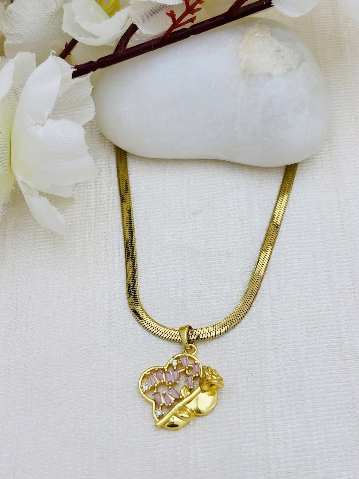 Blush Garden Pendant