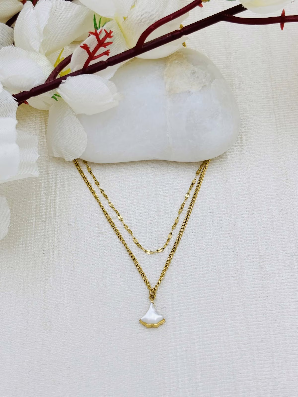 Layered Fan Pendant
