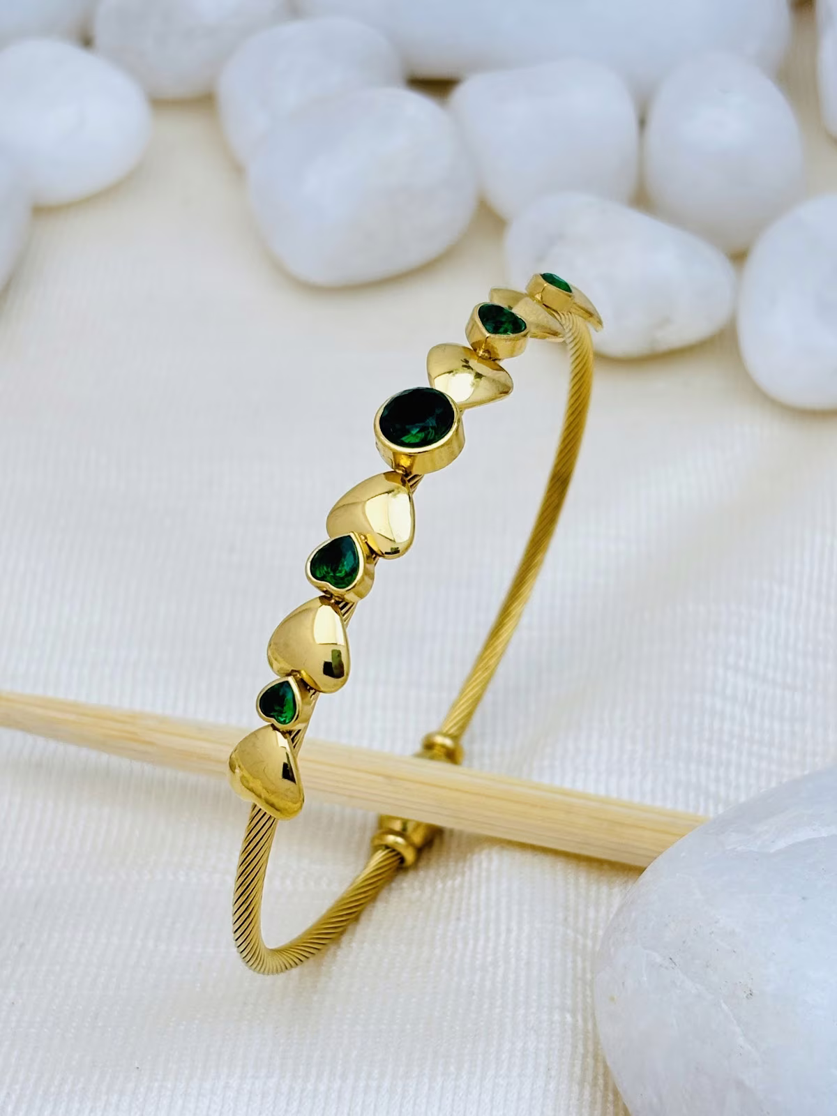 Heart Gem Bracelet