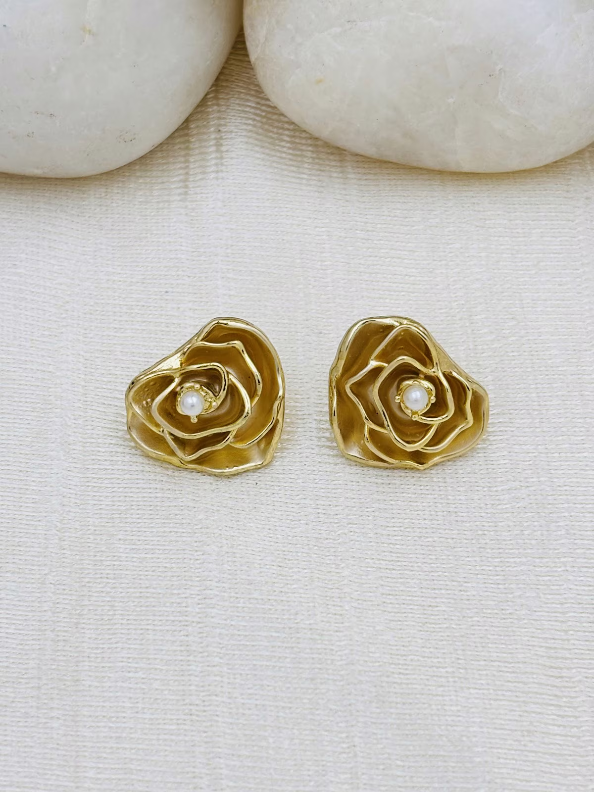 Rosette Enamel Studs