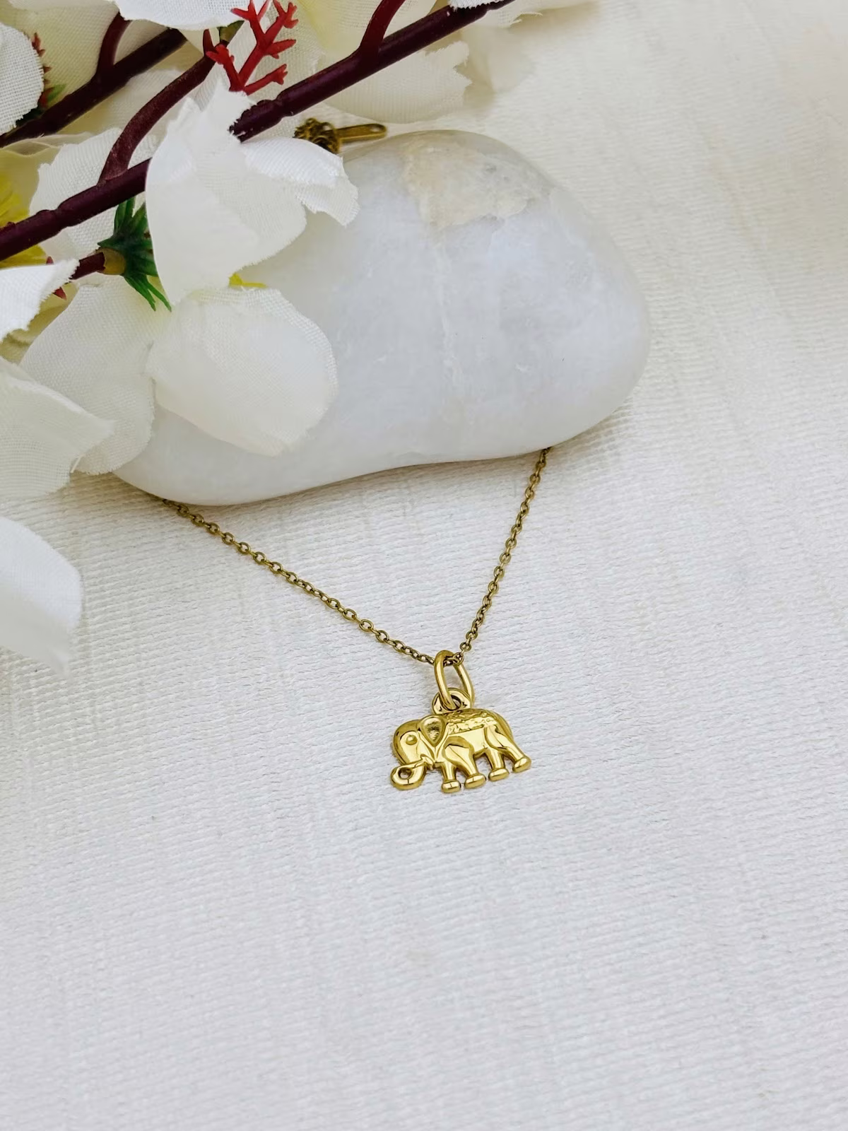 Elephant Charm Pendant