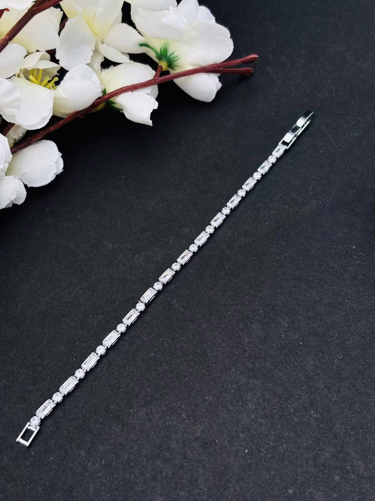 Baguette Link Bracelet