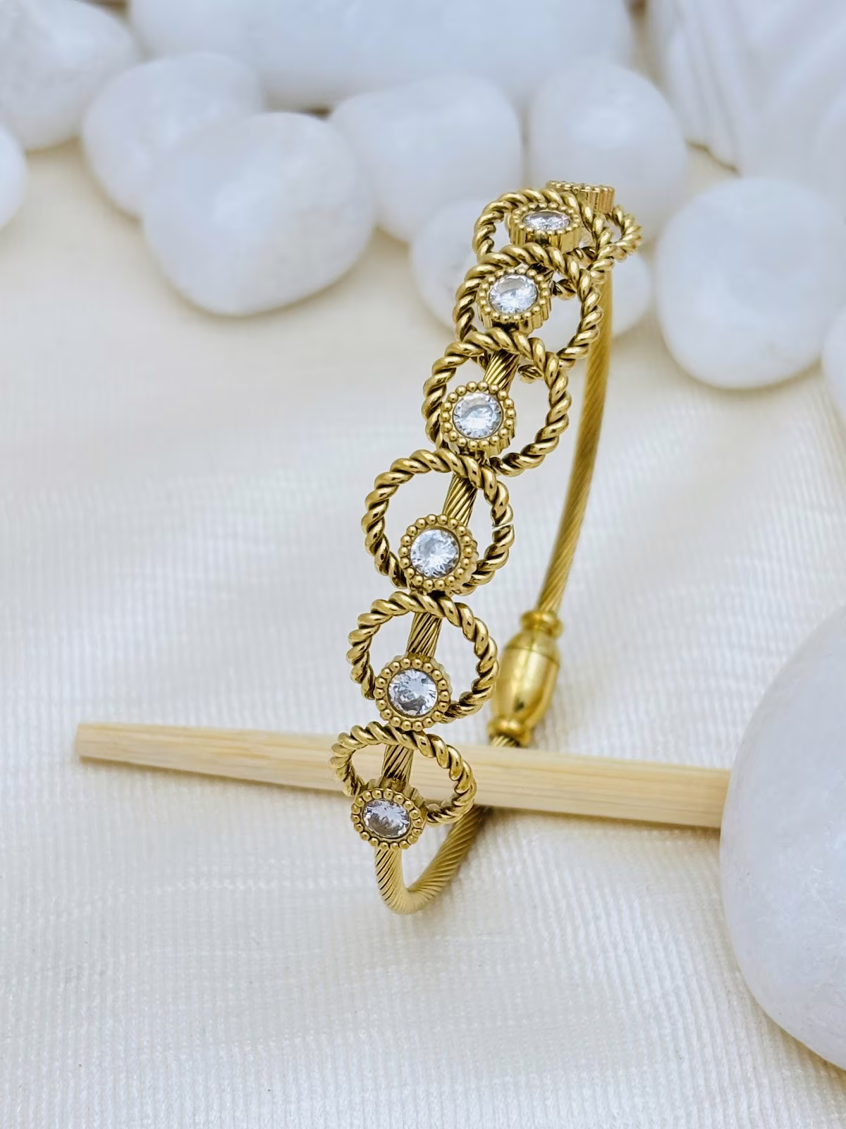 Crystal Loop Bracelet