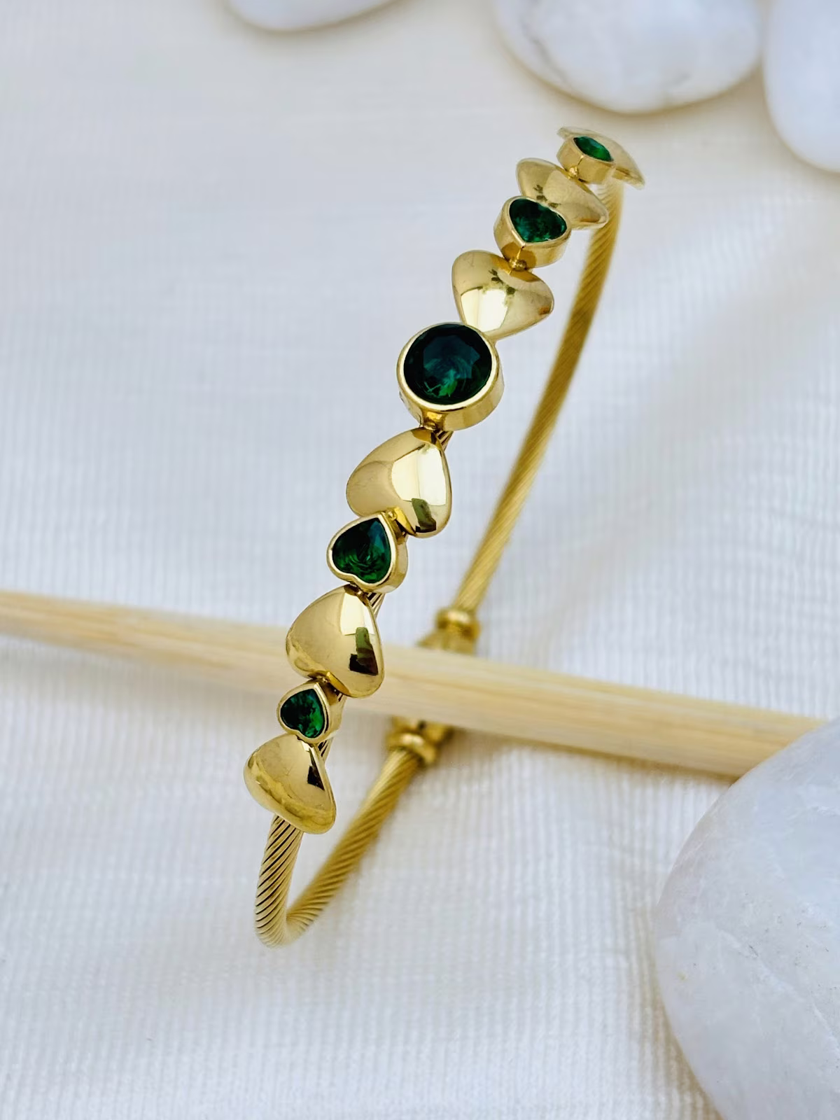 Heart Gem Bracelet