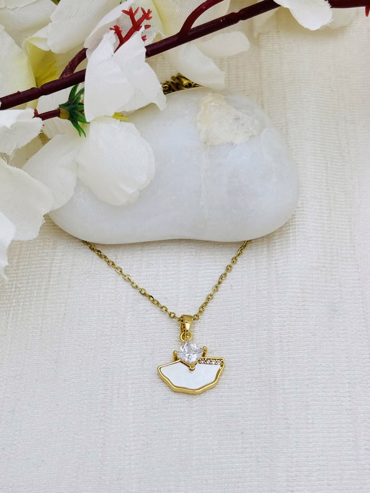 Ivory Crown Pendant