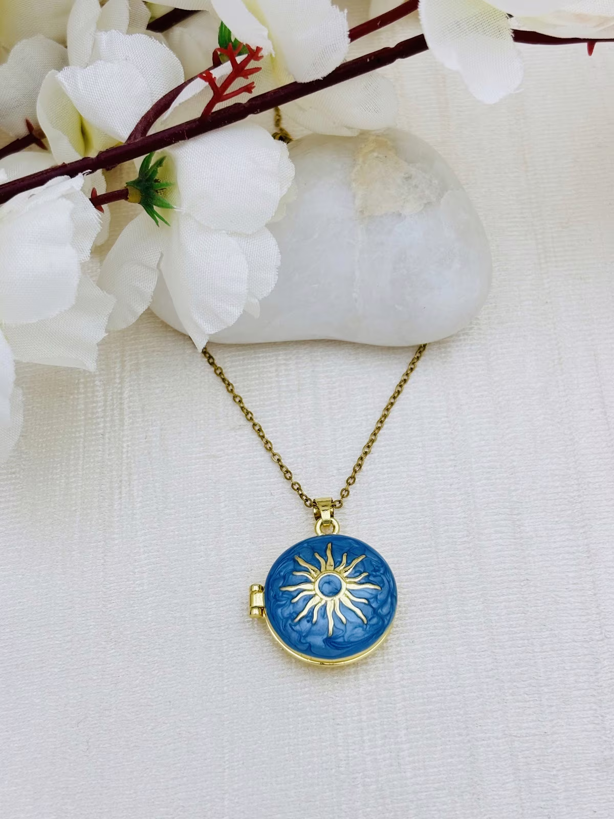 Celestial Sun Locket