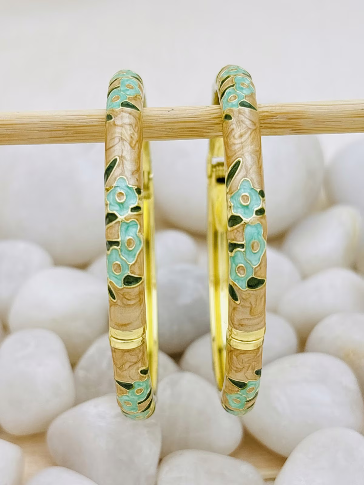 Marble Meenakari Kada