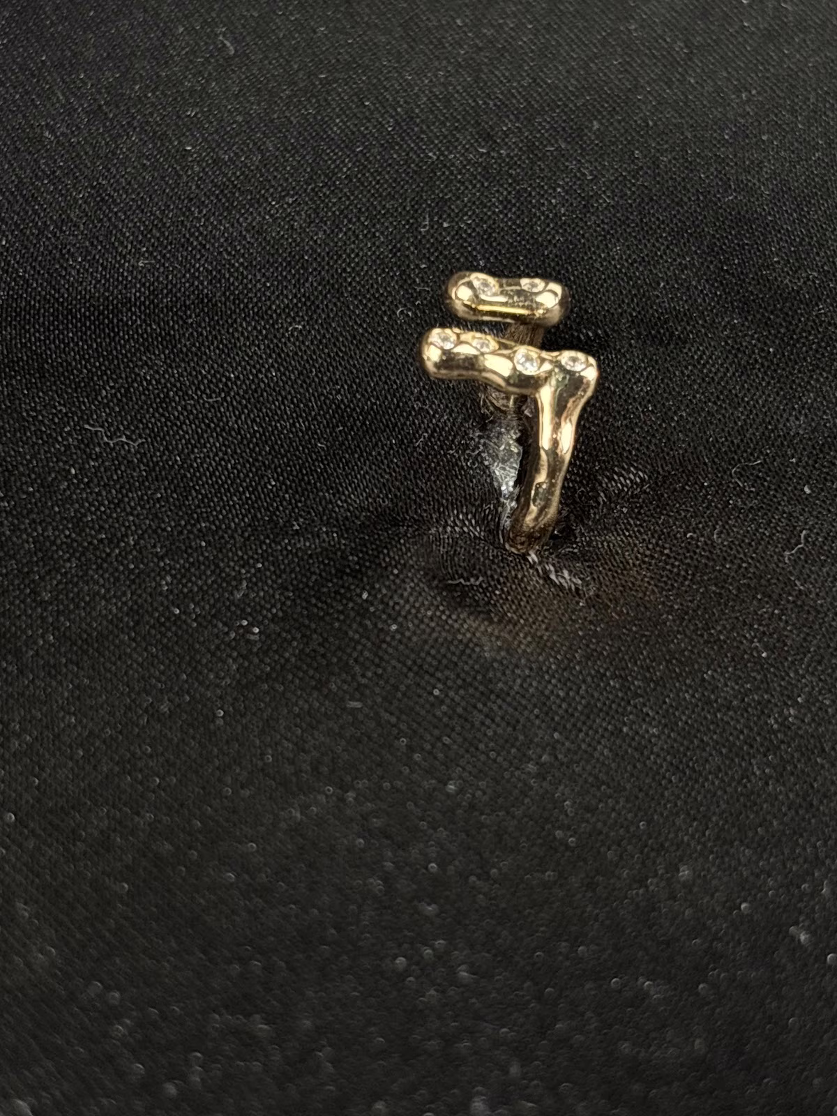 Crystal Nail Ring