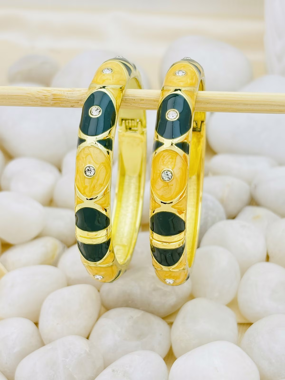 Golden Jewel Meenakari