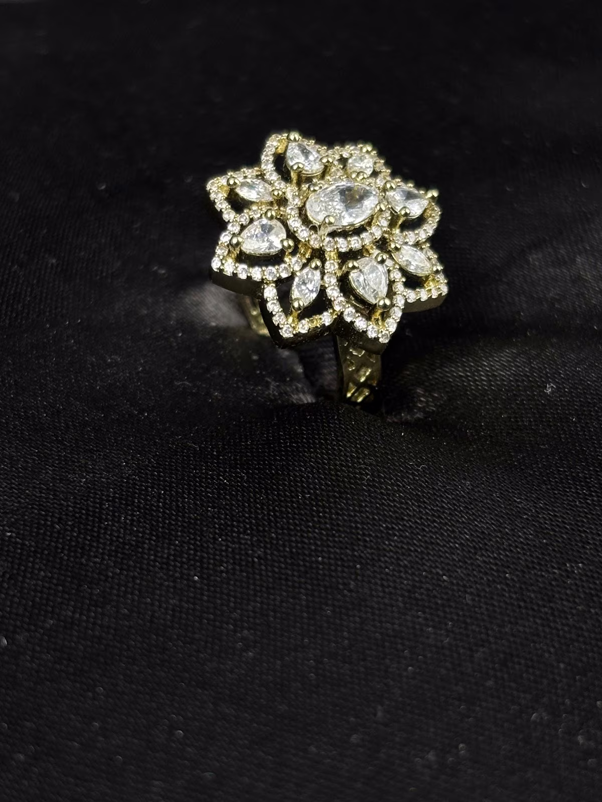 Radiant Floral Ring