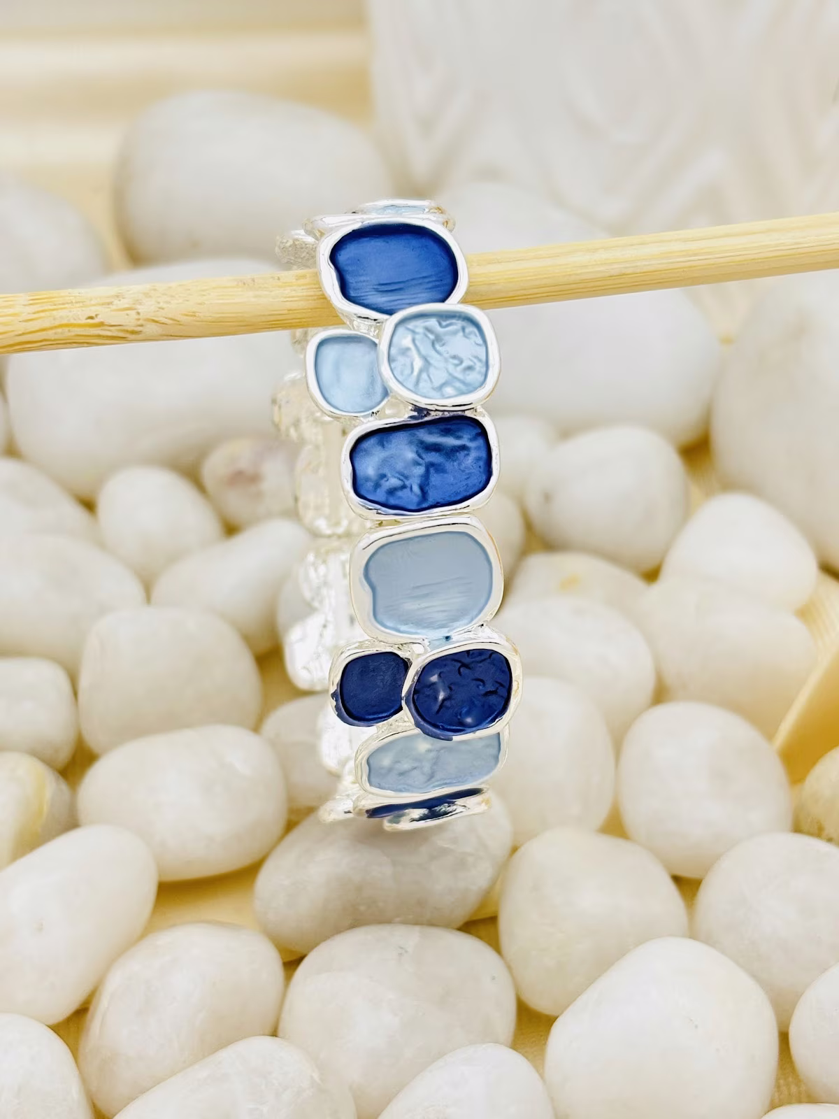 Azure Mosaic Bracelet