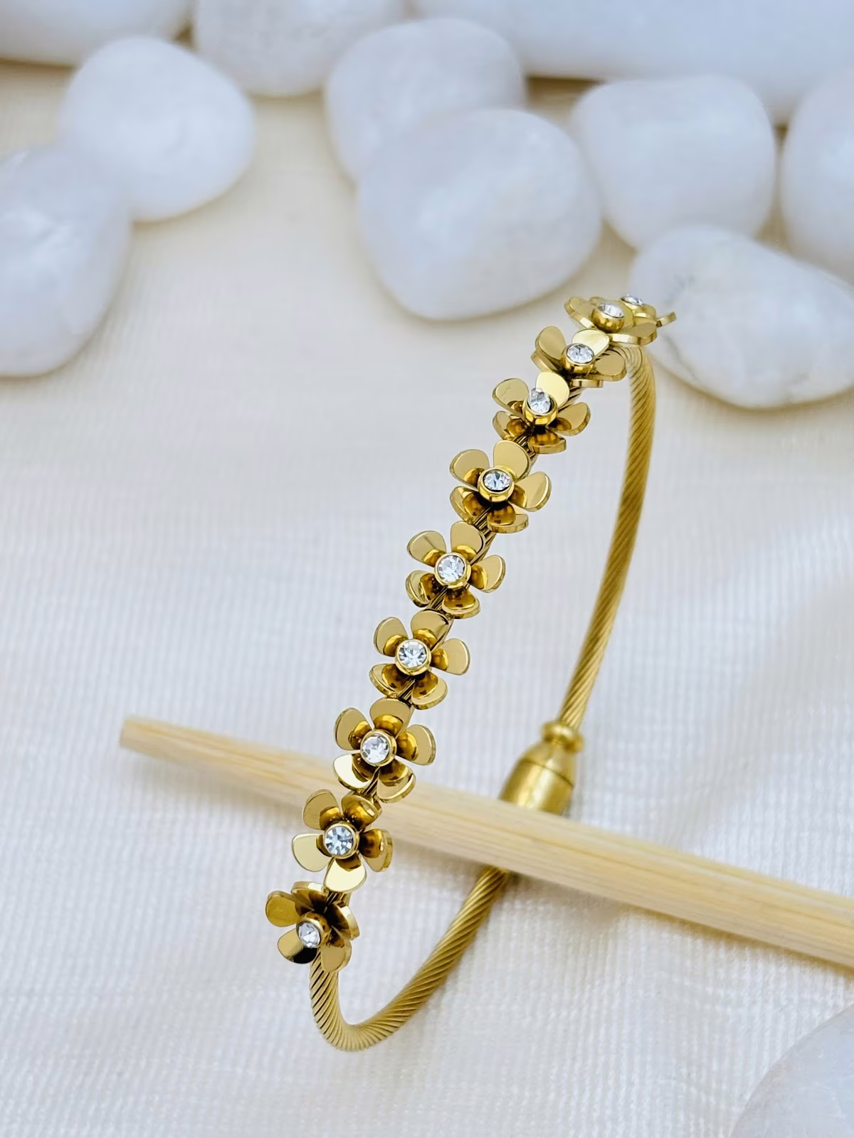 Beaded Line Bracelet