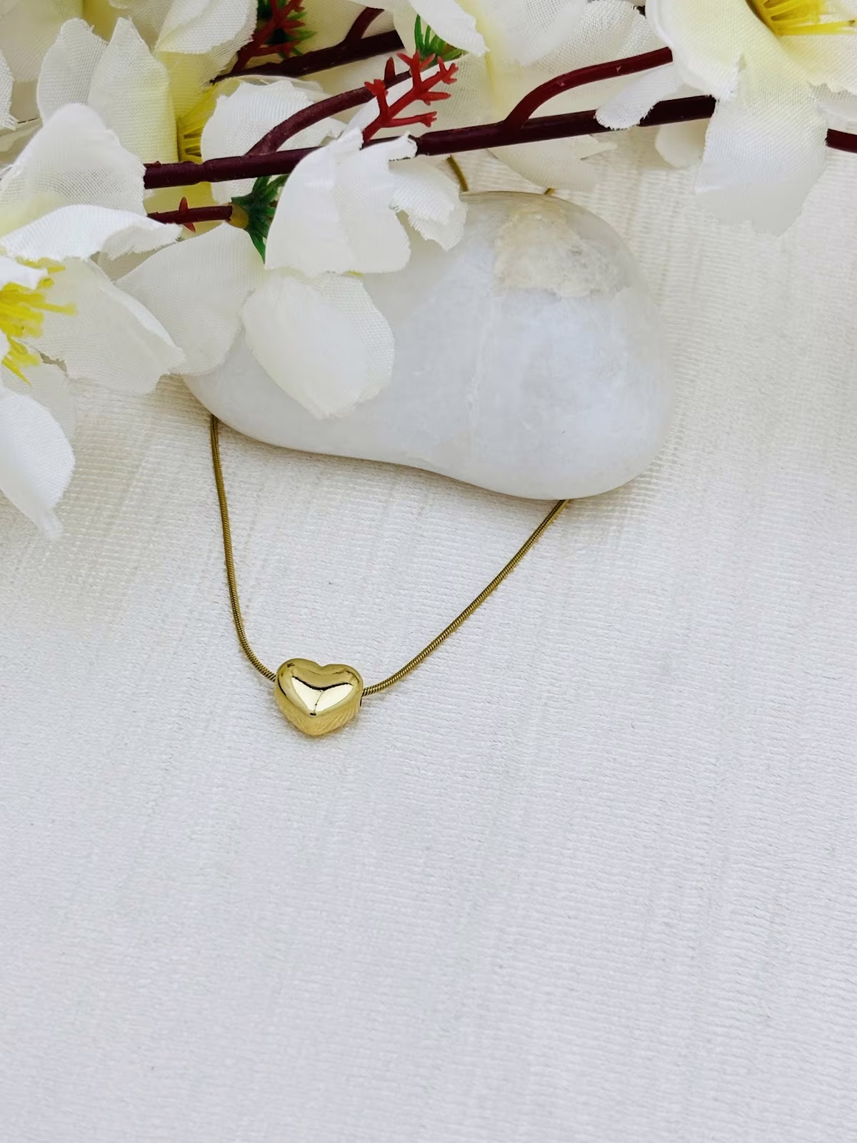 Polished Heart Pendant