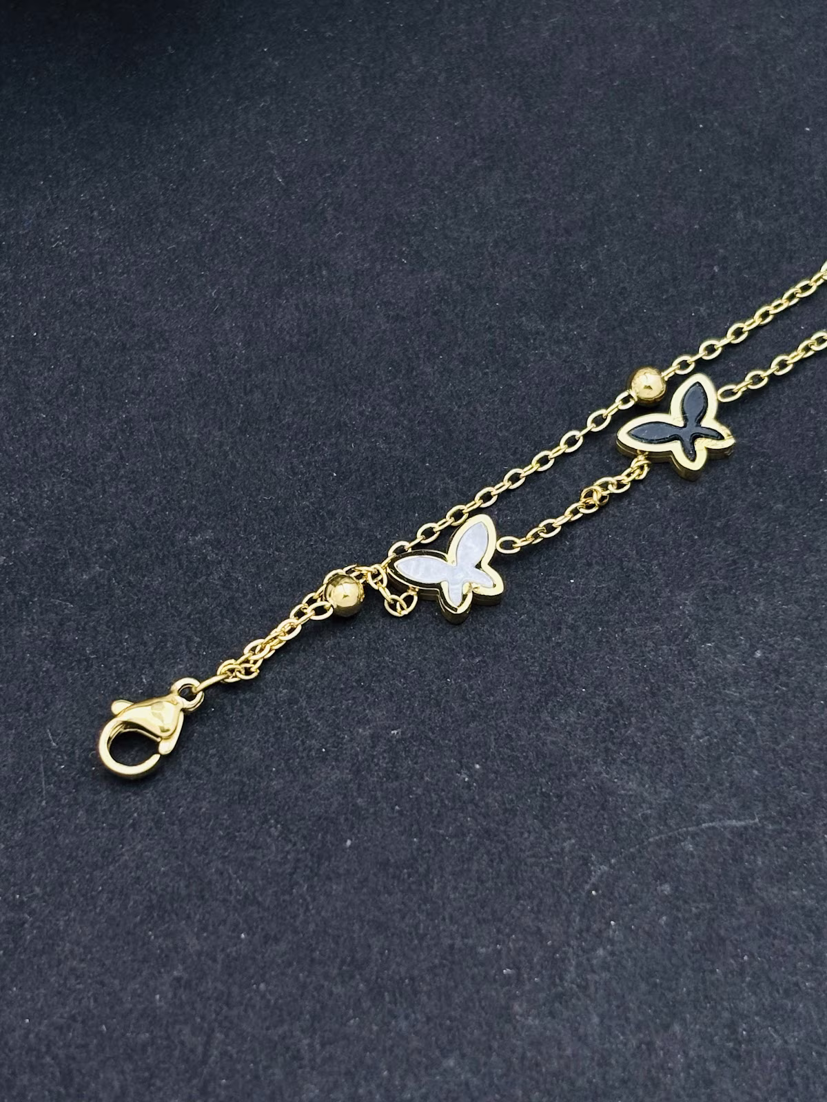 Dual Butterfly Bracelet