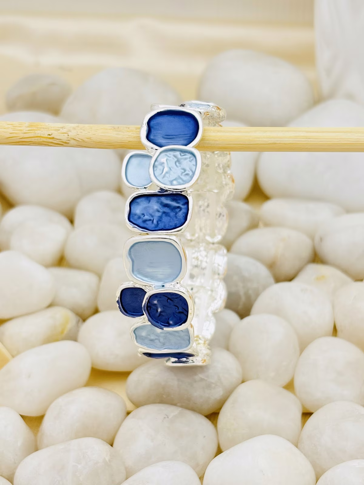Azure Mosaic Bracelet