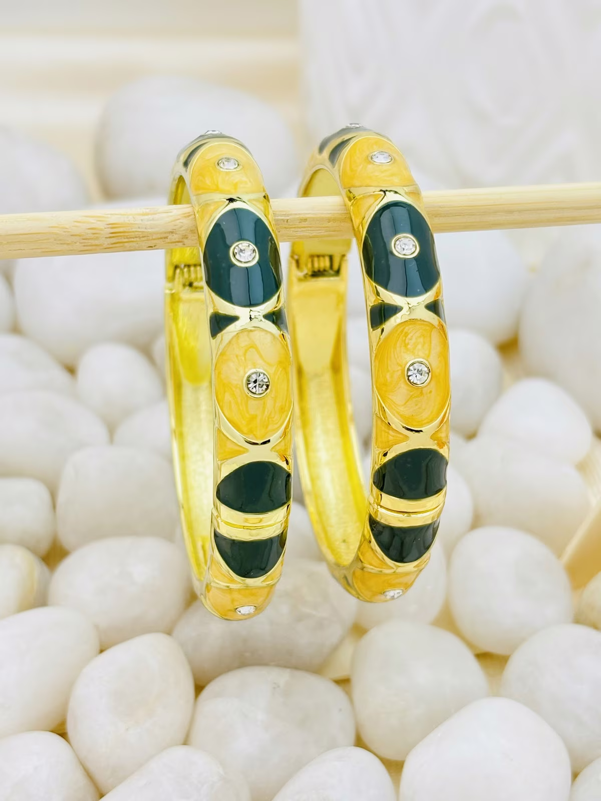 Golden Jewel Meenakari