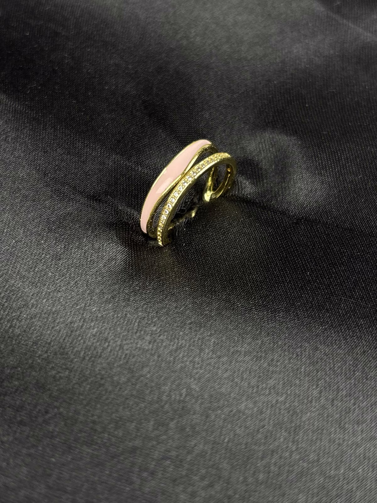 Blush Enamel Ring