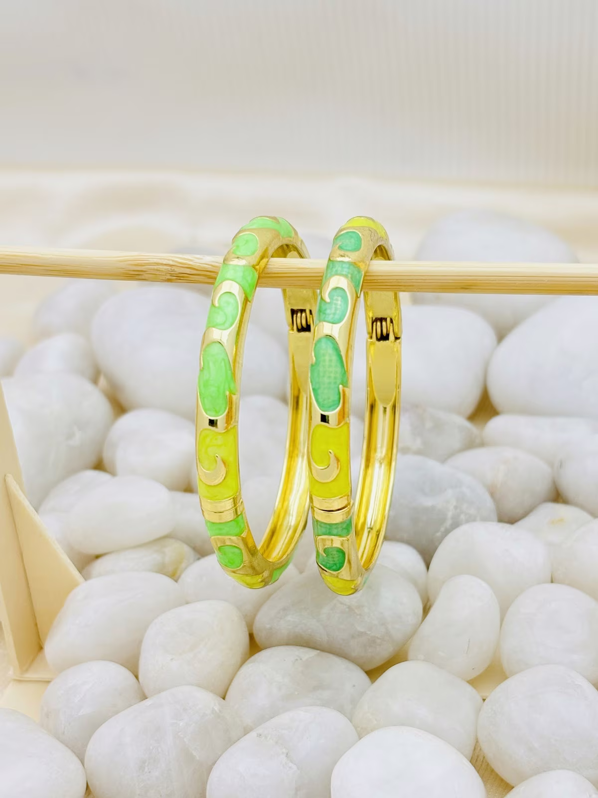 Spring Oval Meenakari