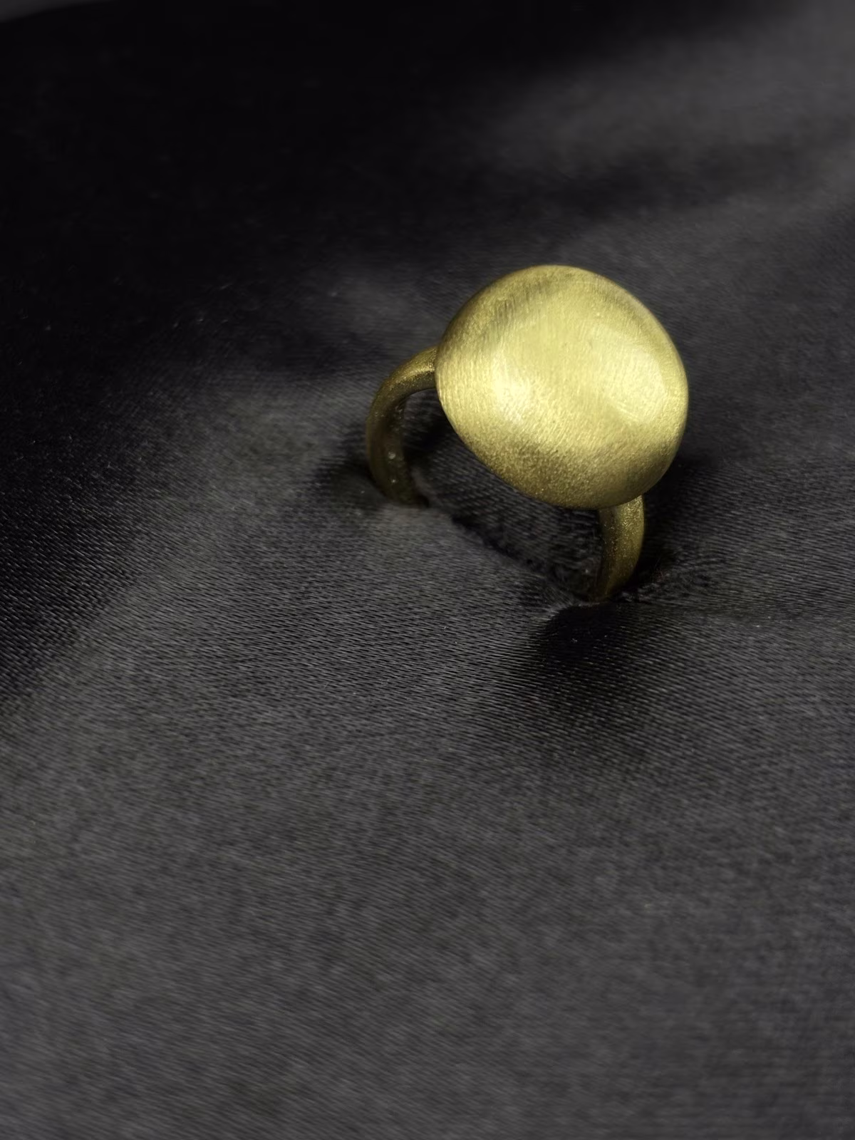 Brushed Dome Ring