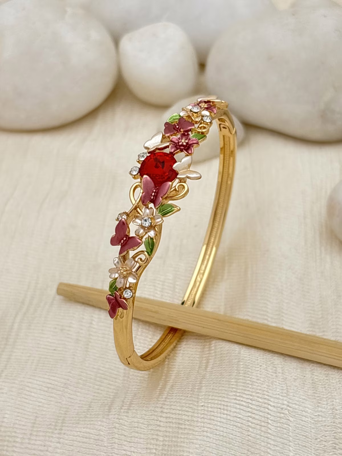 Floral Jewel Bracelet