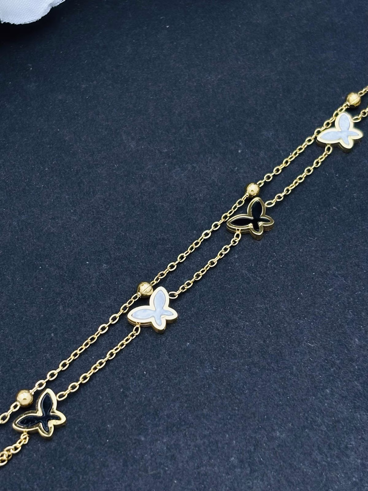 Dual Butterfly Bracelet