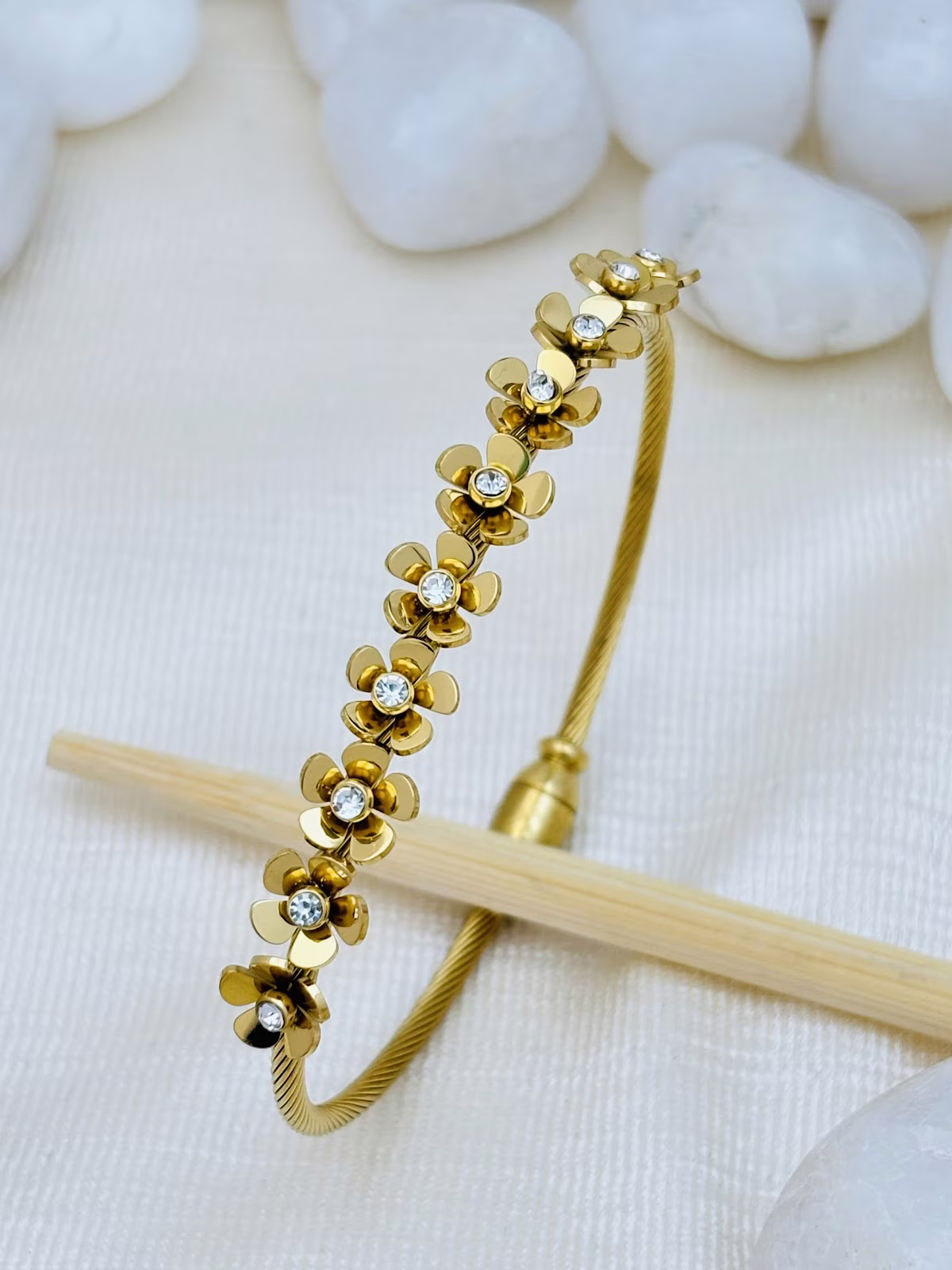 Beaded Line Bracelet