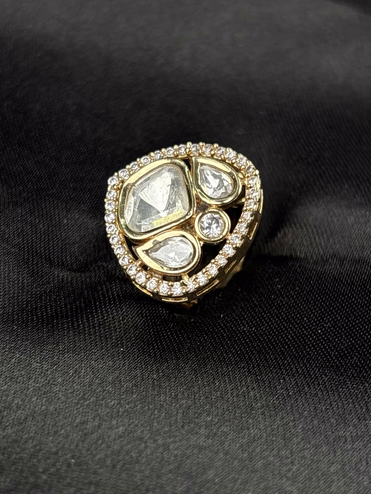 Regal Teardrop Ring