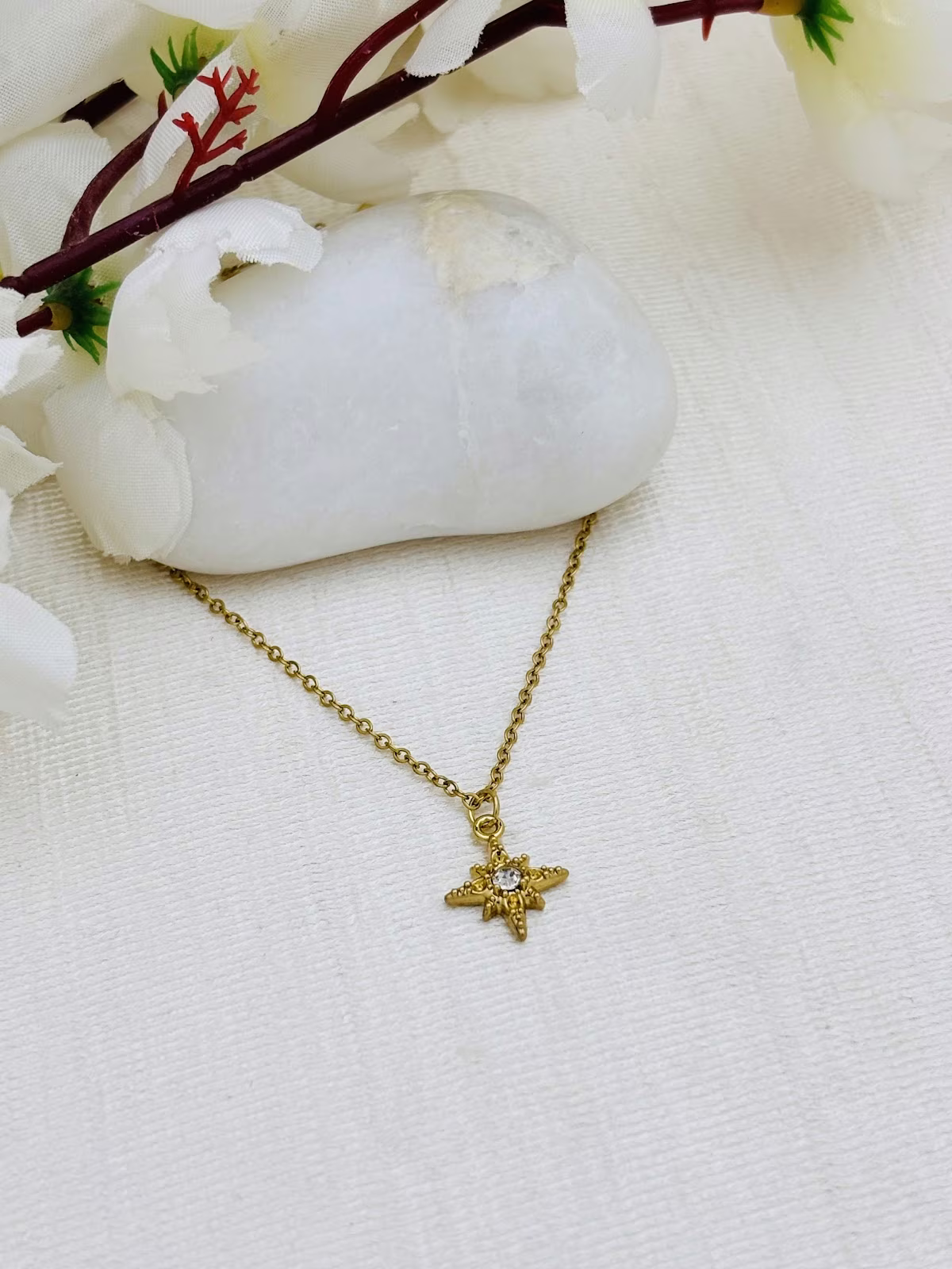 Starburst Crystal Pendant