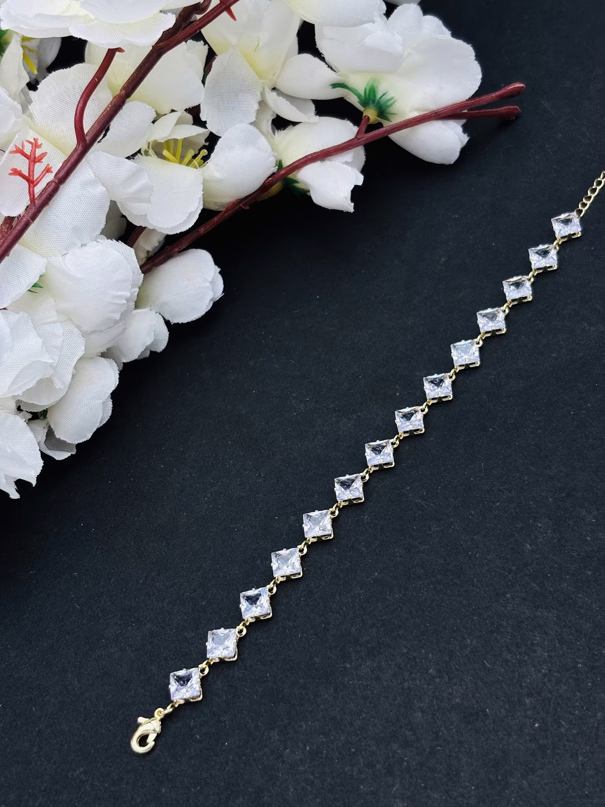 Princess Cut Bracelet