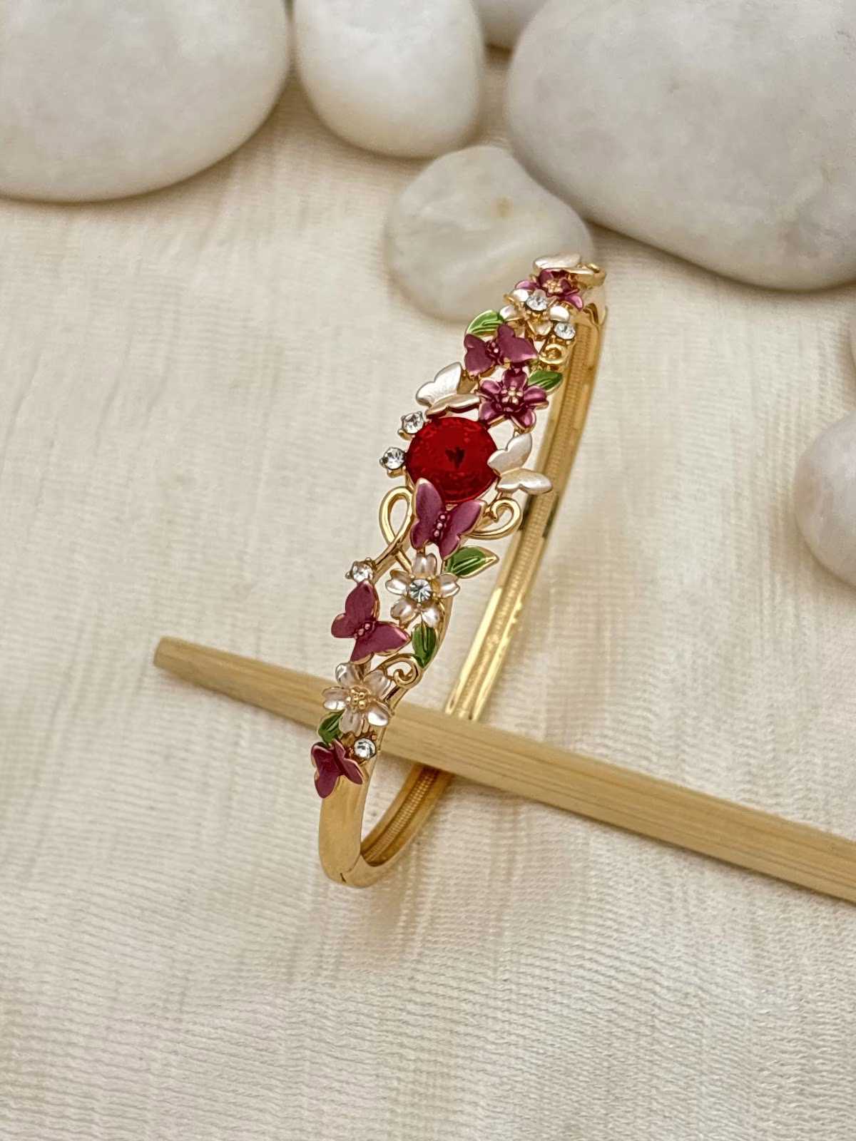Floral Jewel Bracelet