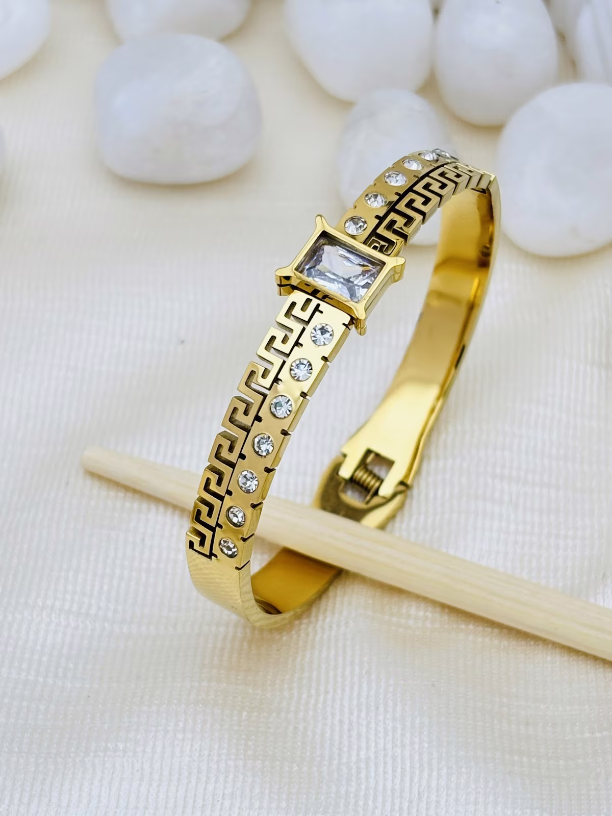 Greek Crystal Kada