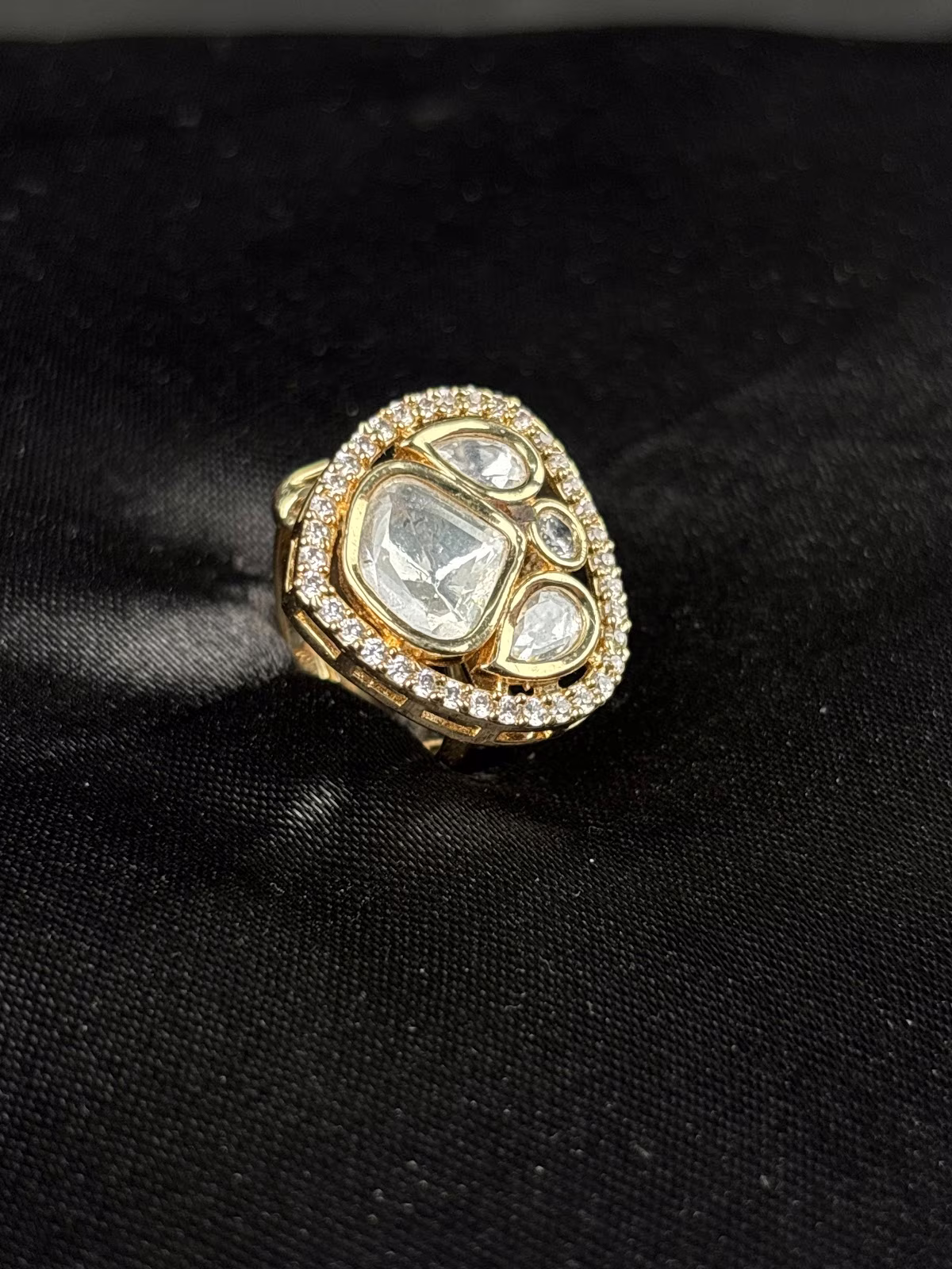 Regal Teardrop Ring