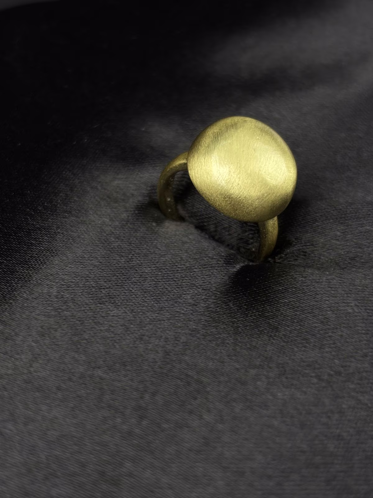 Brushed Dome Ring