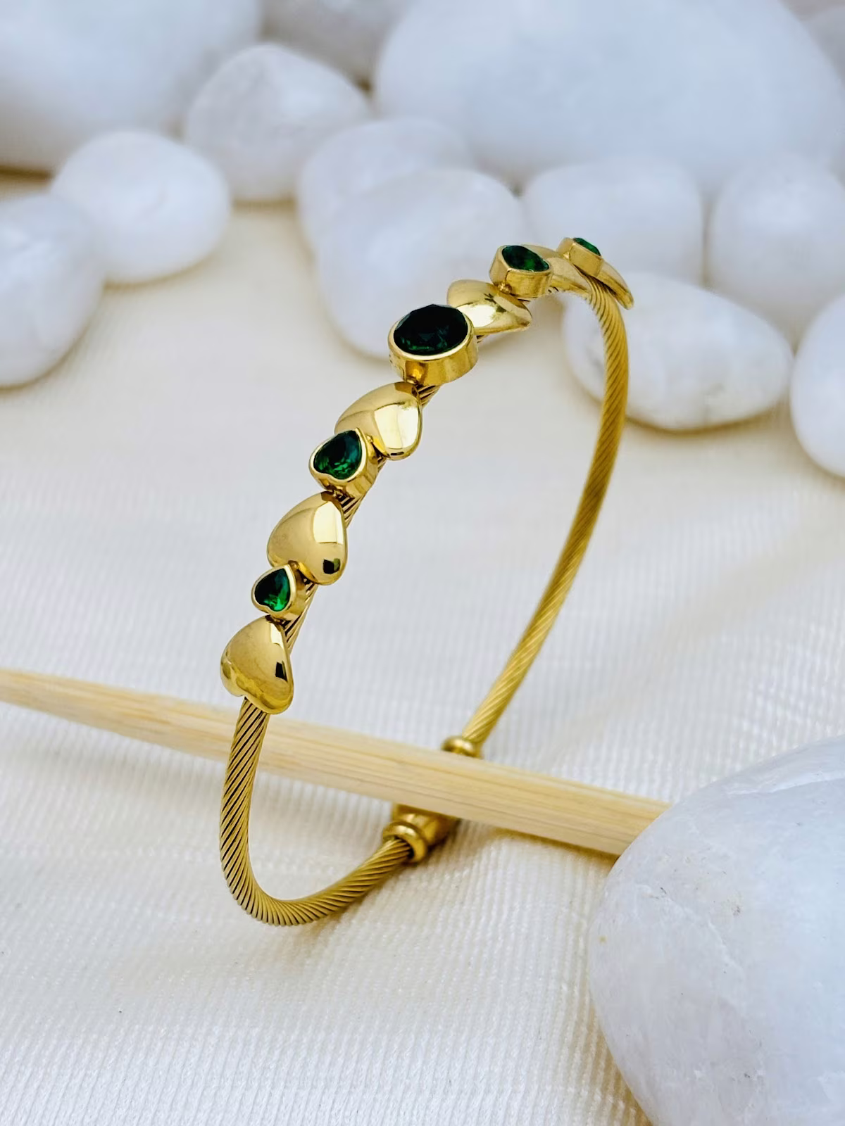 Heart Gem Bracelet