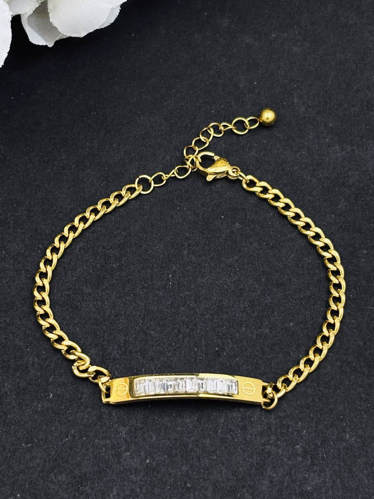 Baguette Bar Bracelet