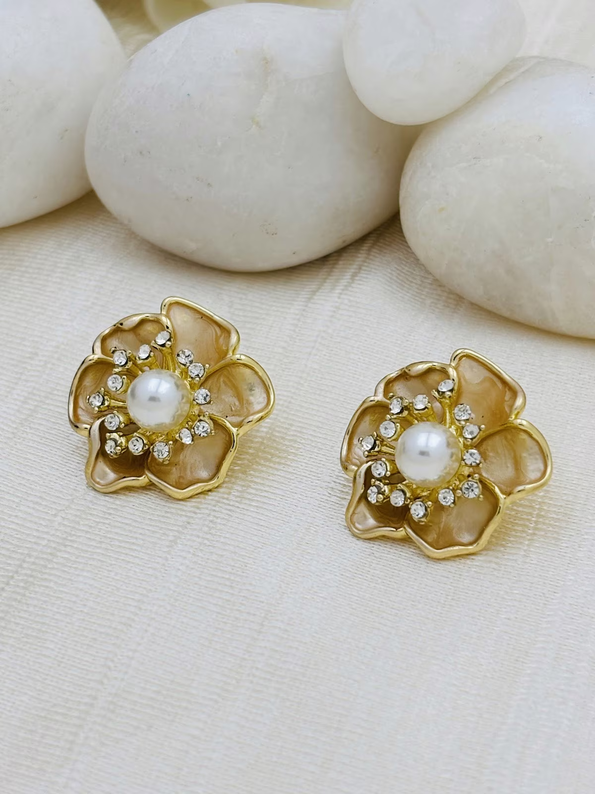 Bloom Enamel Studs