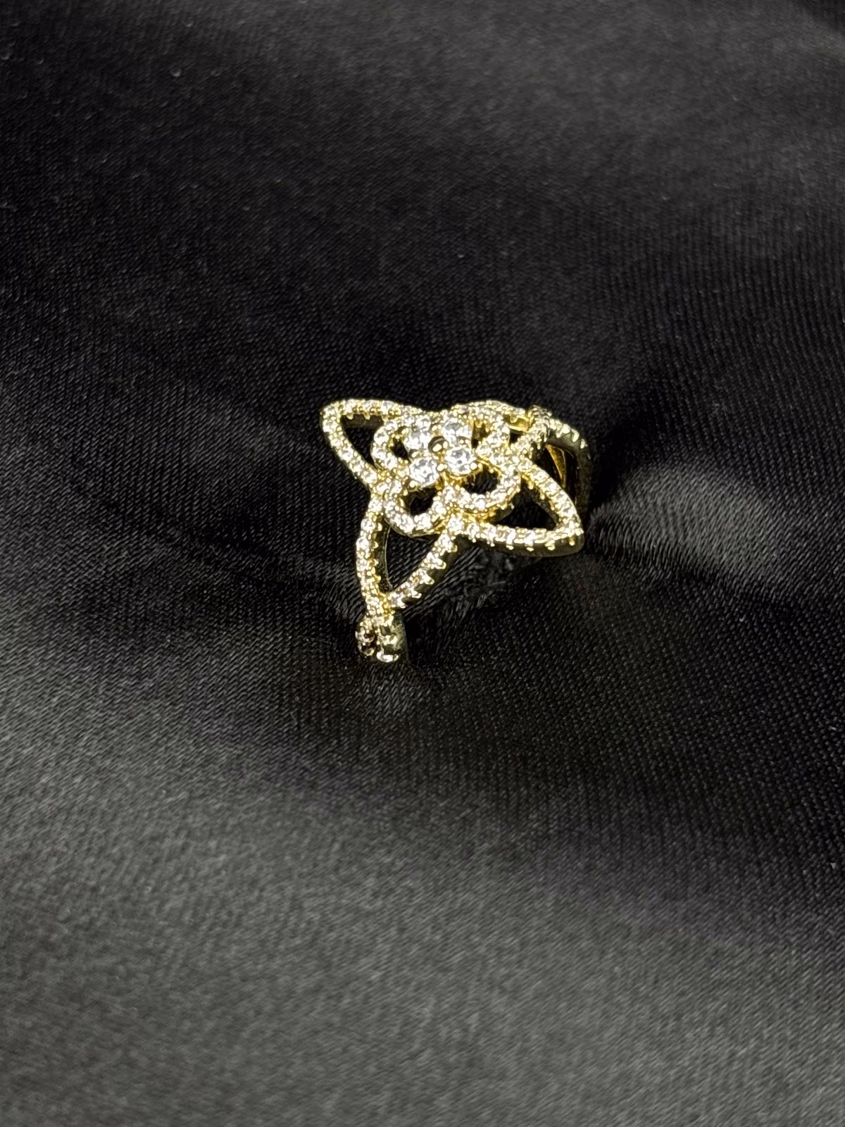 Crystal Vine Ring
