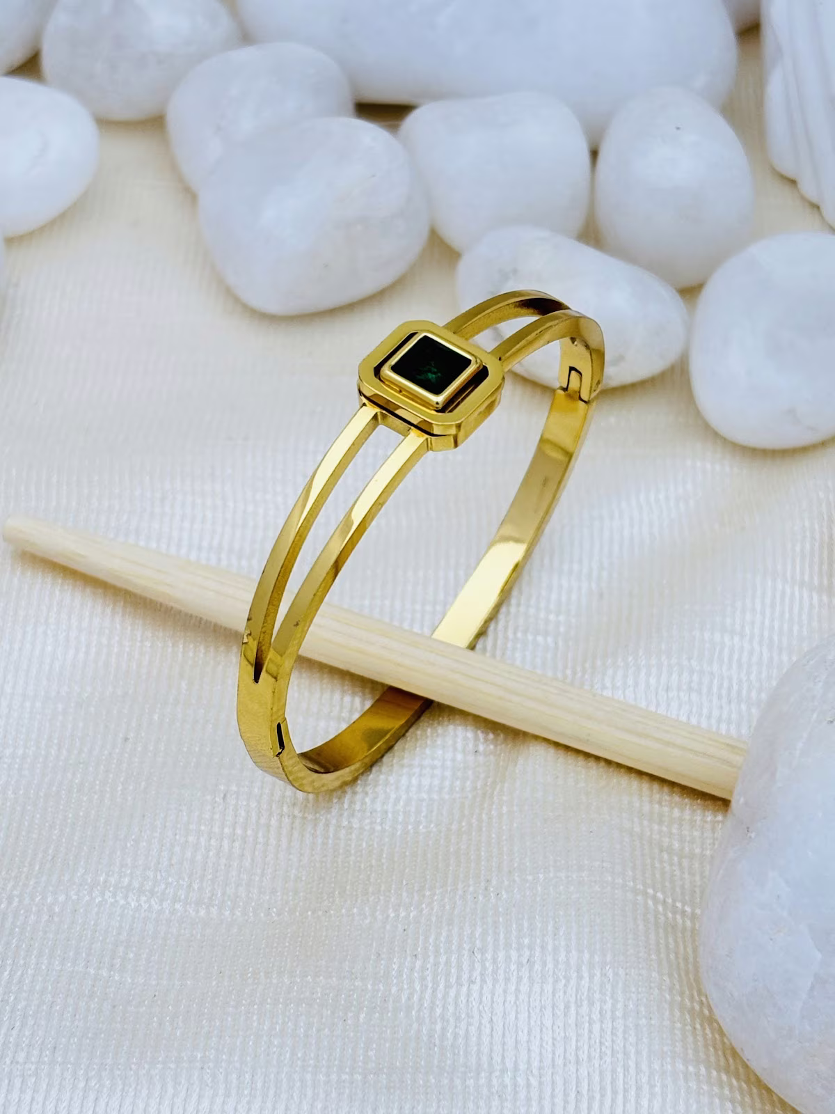 Square Halo Kada – Green