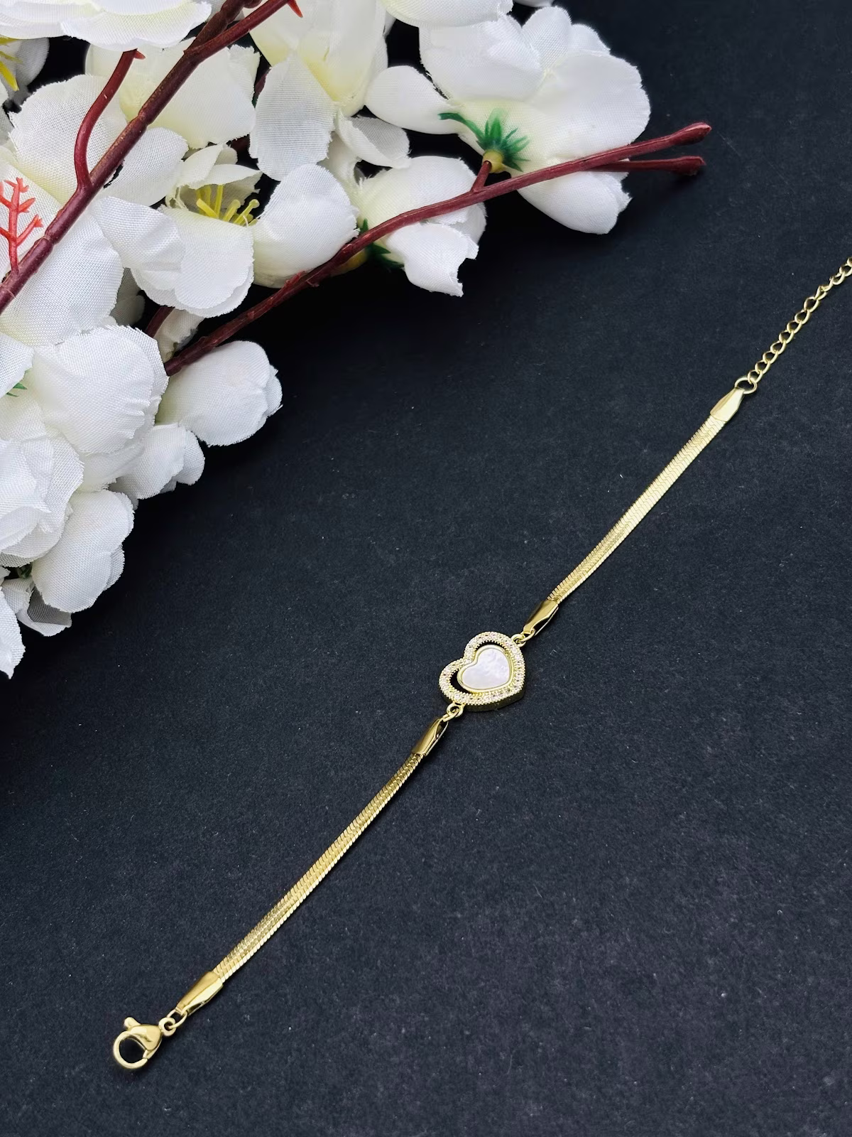 Pearl Oval Bracelet