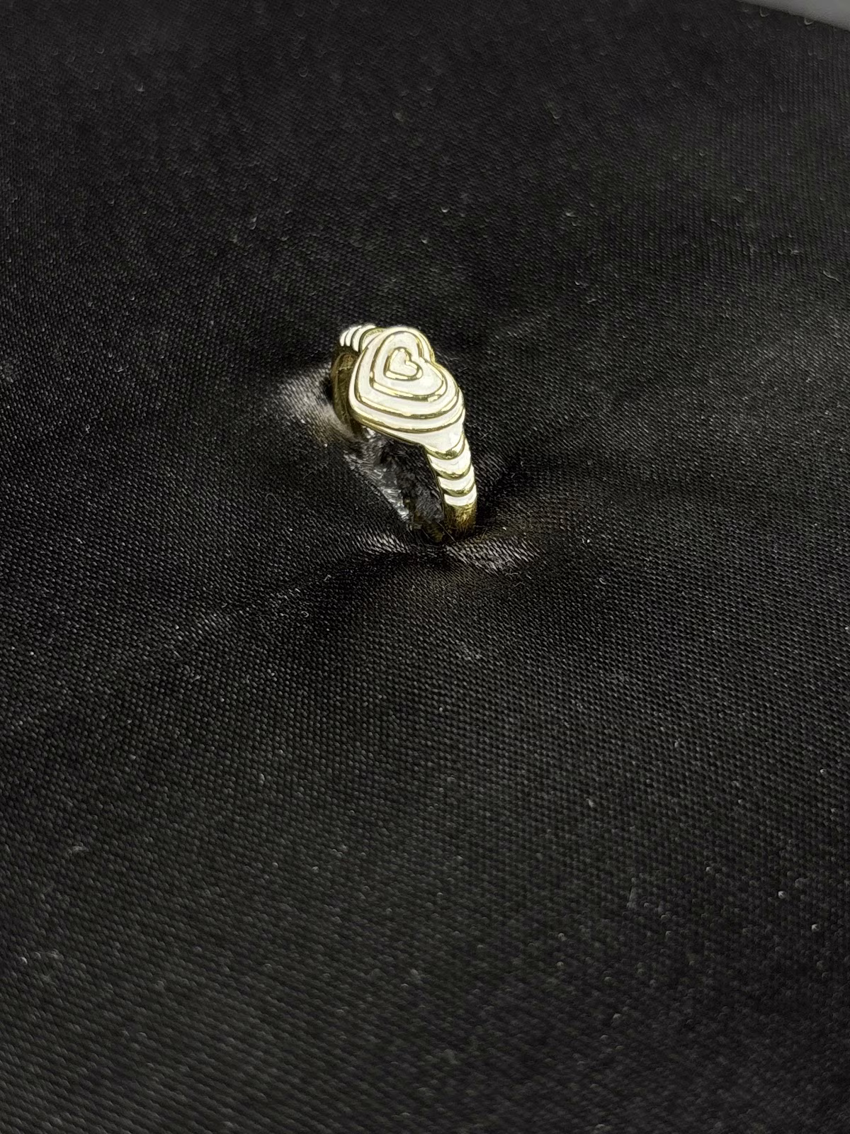 Ivory Heart Ring