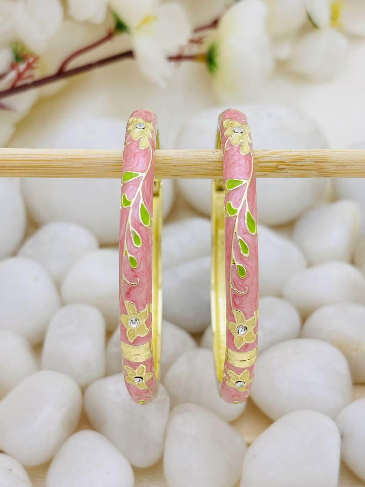 Blossom Meenakari Kada