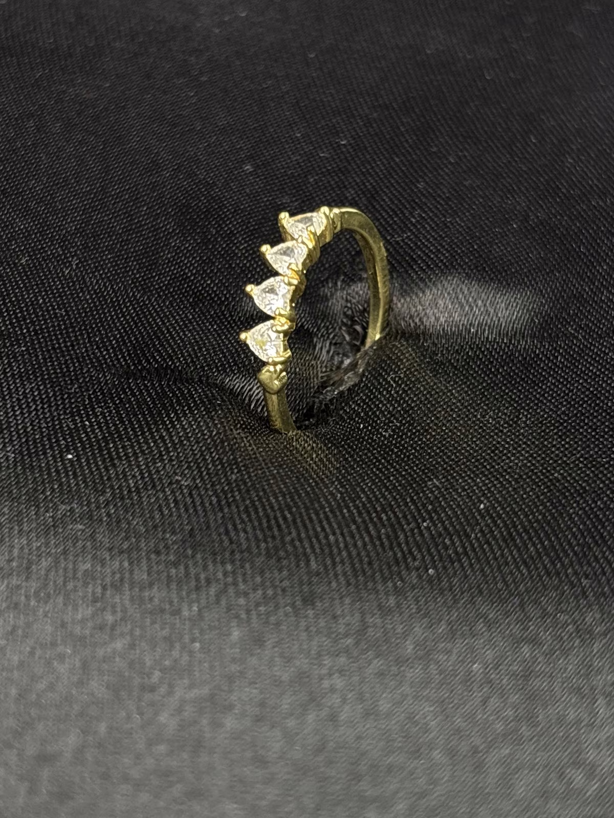 Crystal Cascade Ring