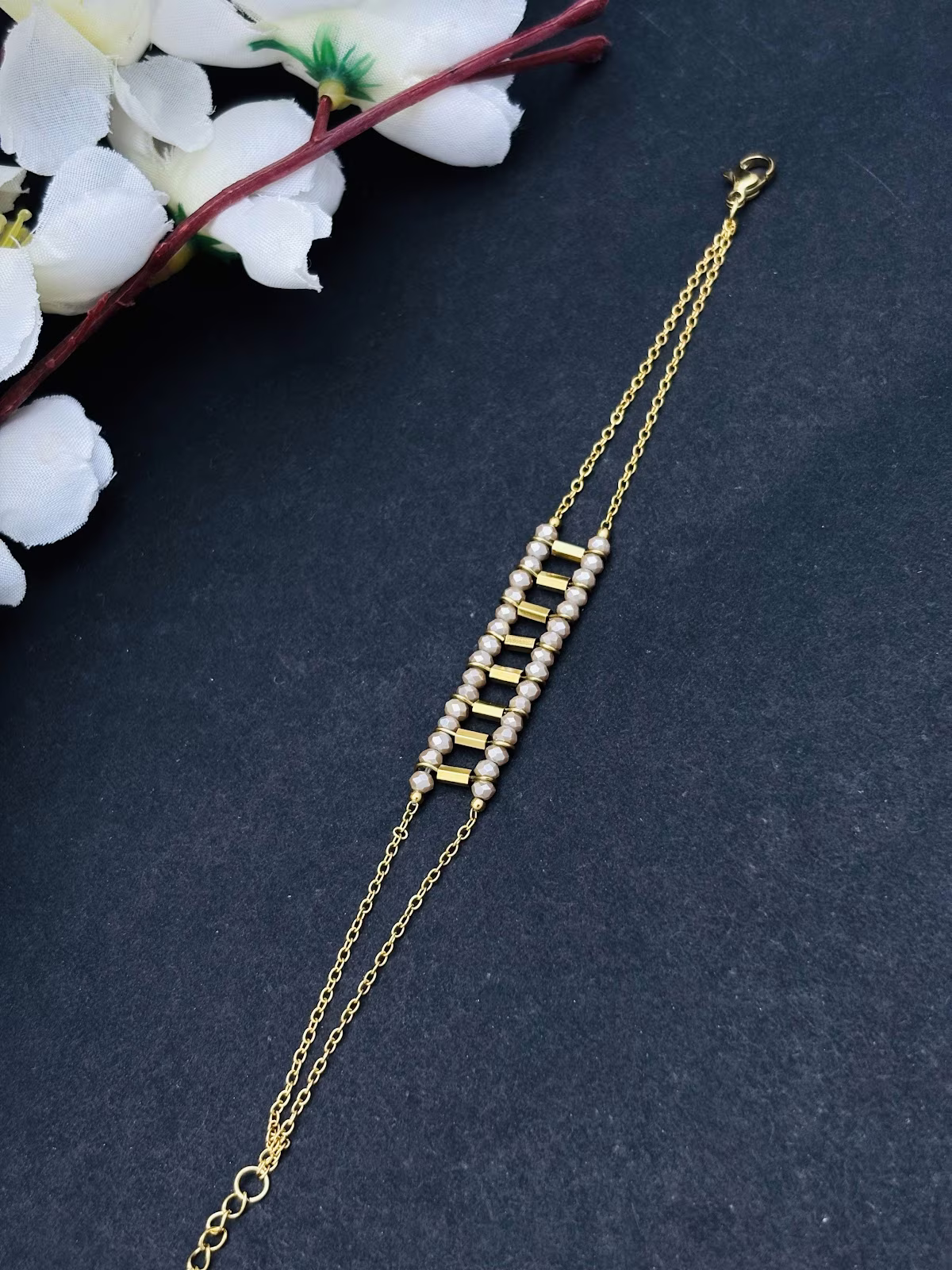 Beaded Ladder Bracelet
